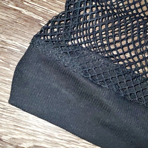 Shein Fishnet long Sleeve Top - Picture 4 of 6
